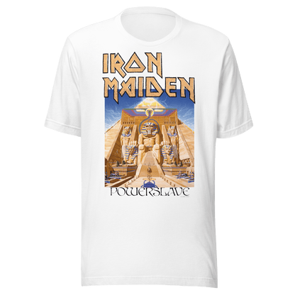 Iron Maiden Iron Maiden - Powerslave White Pharoh T-Shirt