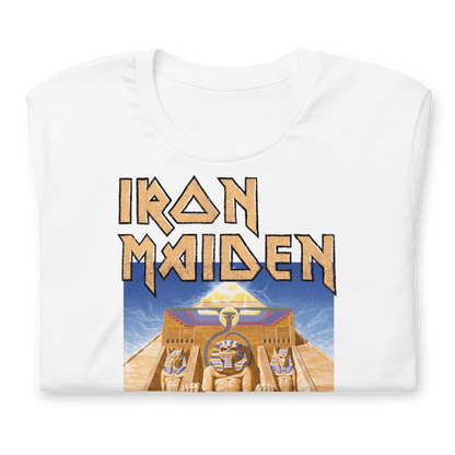 Iron Maiden Iron Maiden - Powerslave White Pharoh T-Shirt