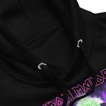 Iron Maiden Iron Maiden - Purple Guitar Classic Hoodie