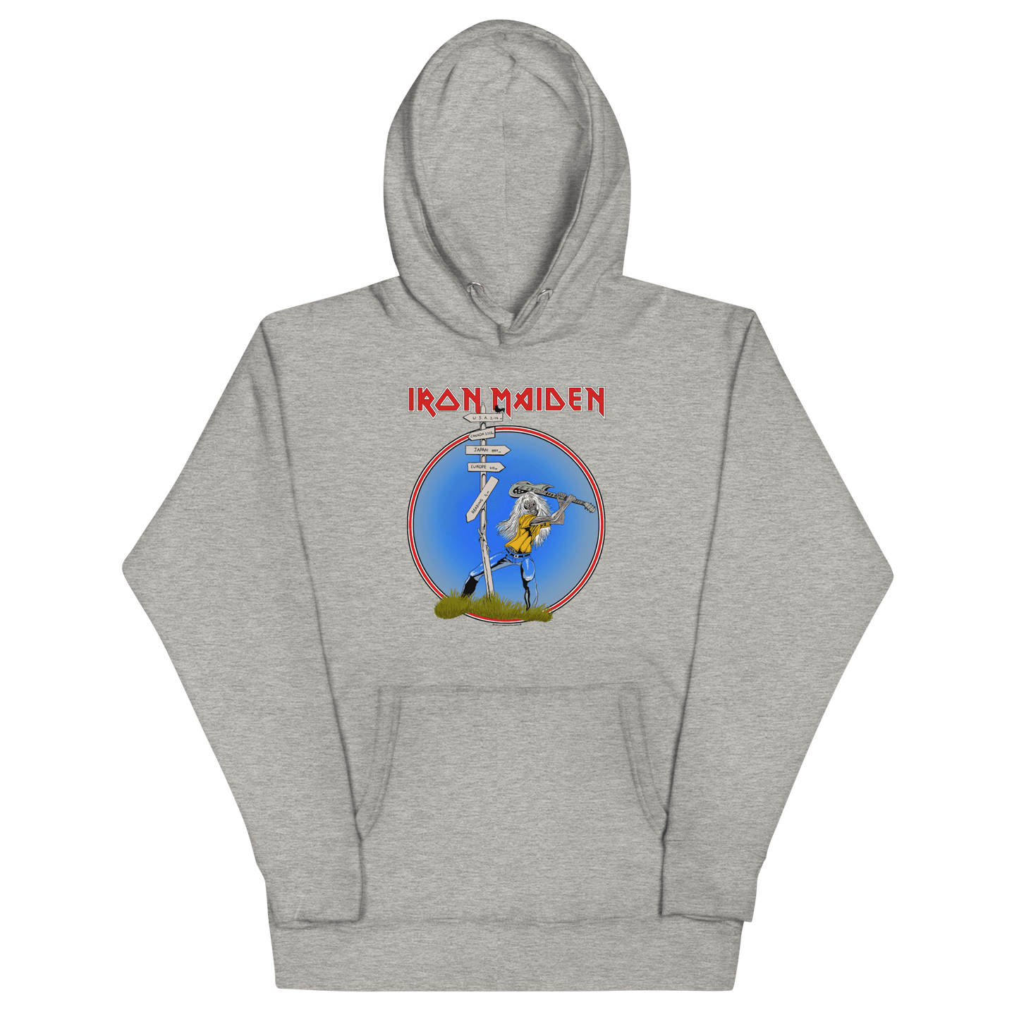 Iron Maiden Iron Maiden - Reading 1982 Vintage Tour Hoodie