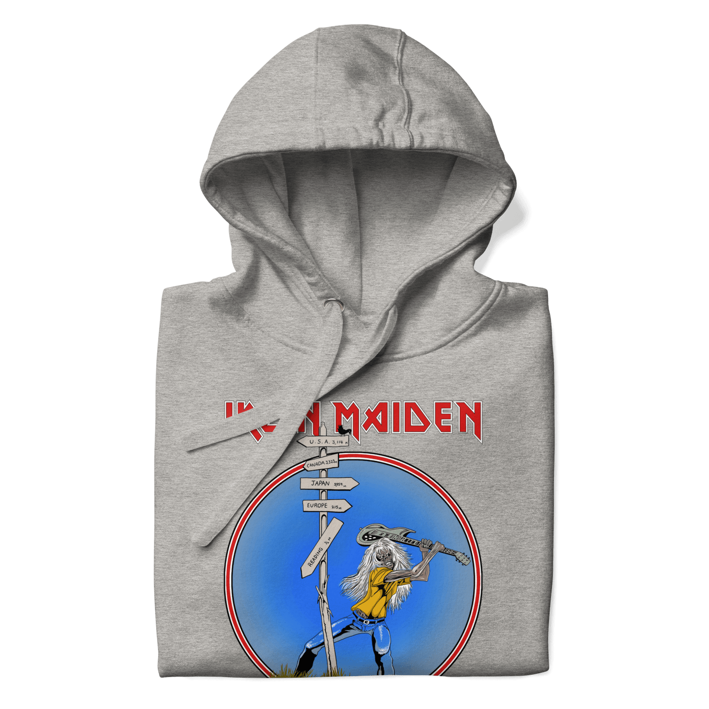 Iron Maiden Iron Maiden - Reading 1982 Vintage Tour Hoodie
