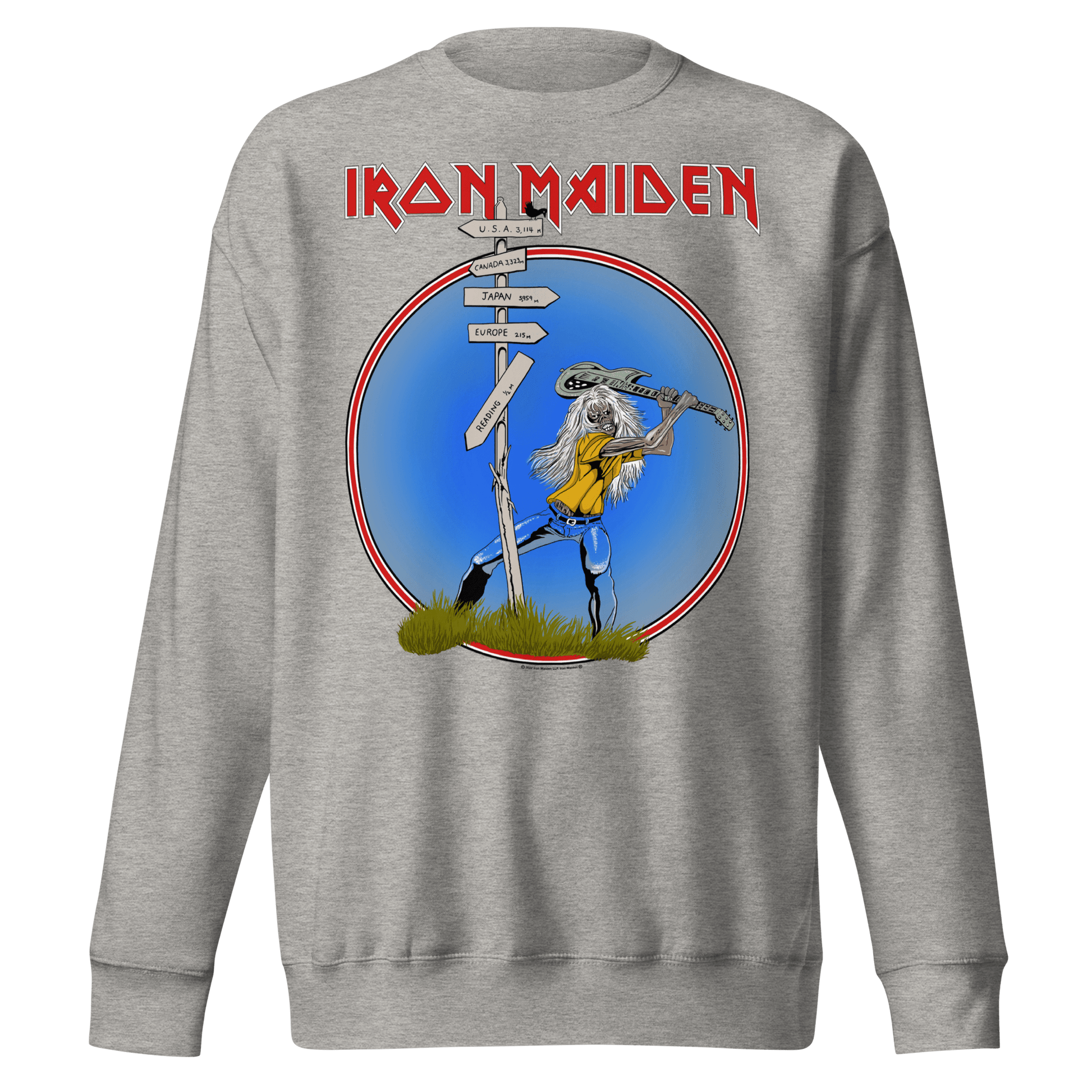 Iron Maiden Iron Maiden - Reading 1982 Vintage Tour Sweatshirt