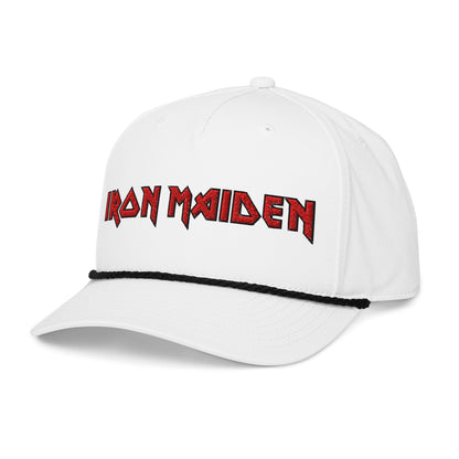 Iron Maiden Iron Maiden - Roped Snapback HD Embroidered Hat