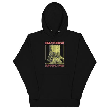 Iron Maiden Iron Maiden - Running Free Vintage Hoodie