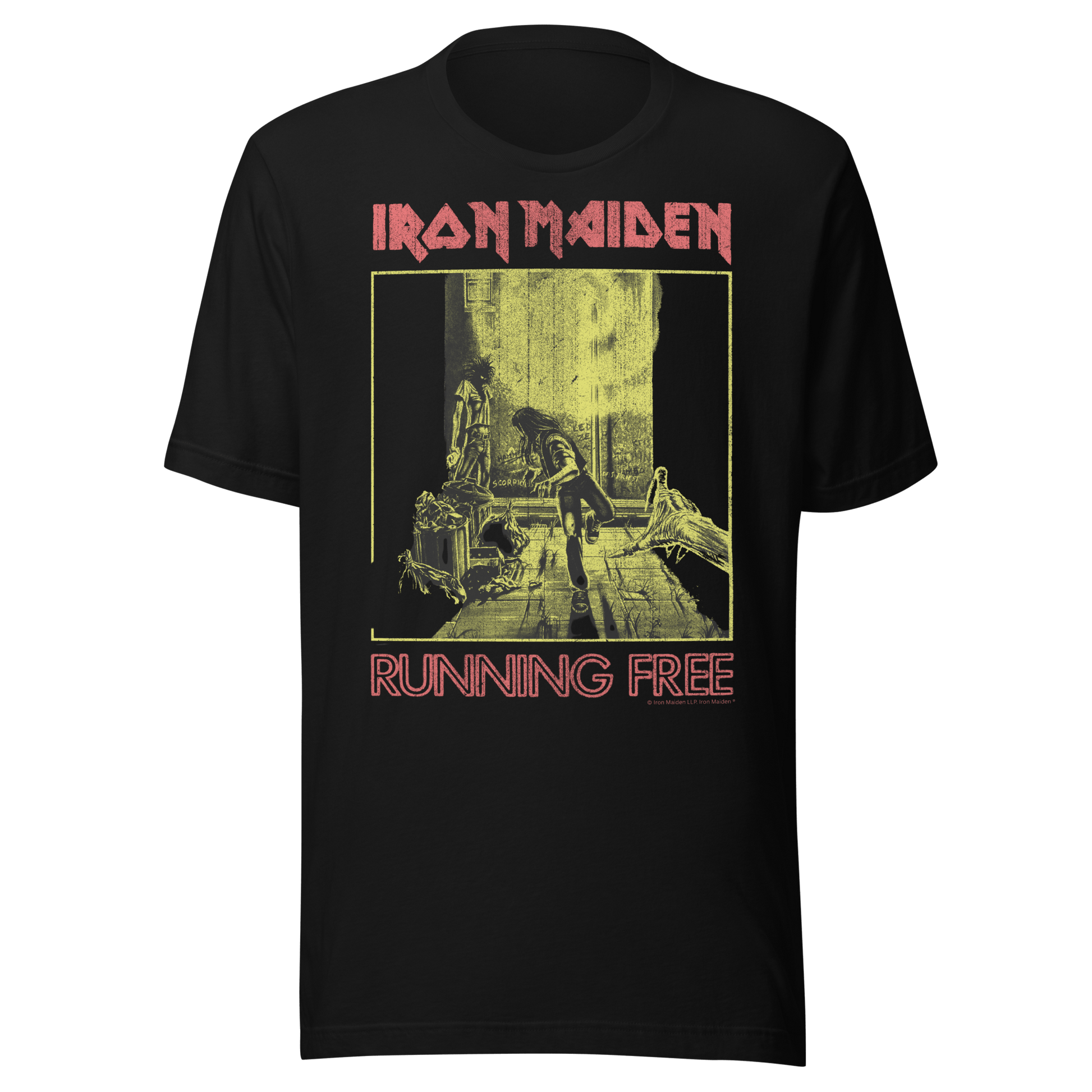 Iron Maiden Iron Maiden - Running Free Vintage T-Shirt