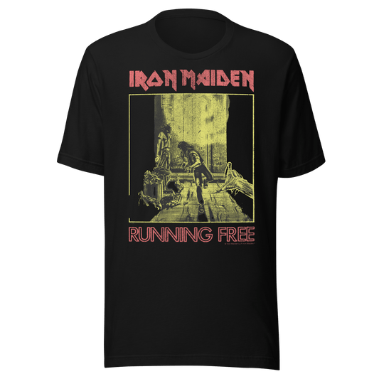Iron Maiden Iron Maiden - Running Free Vintage T-Shirt