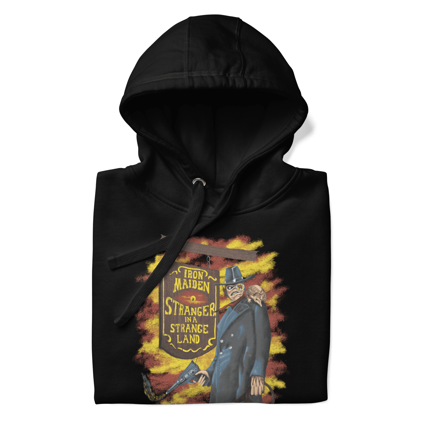 Iron Maiden Iron Maiden - Strange Land Texas 1987 Vintage Tour Hoodie