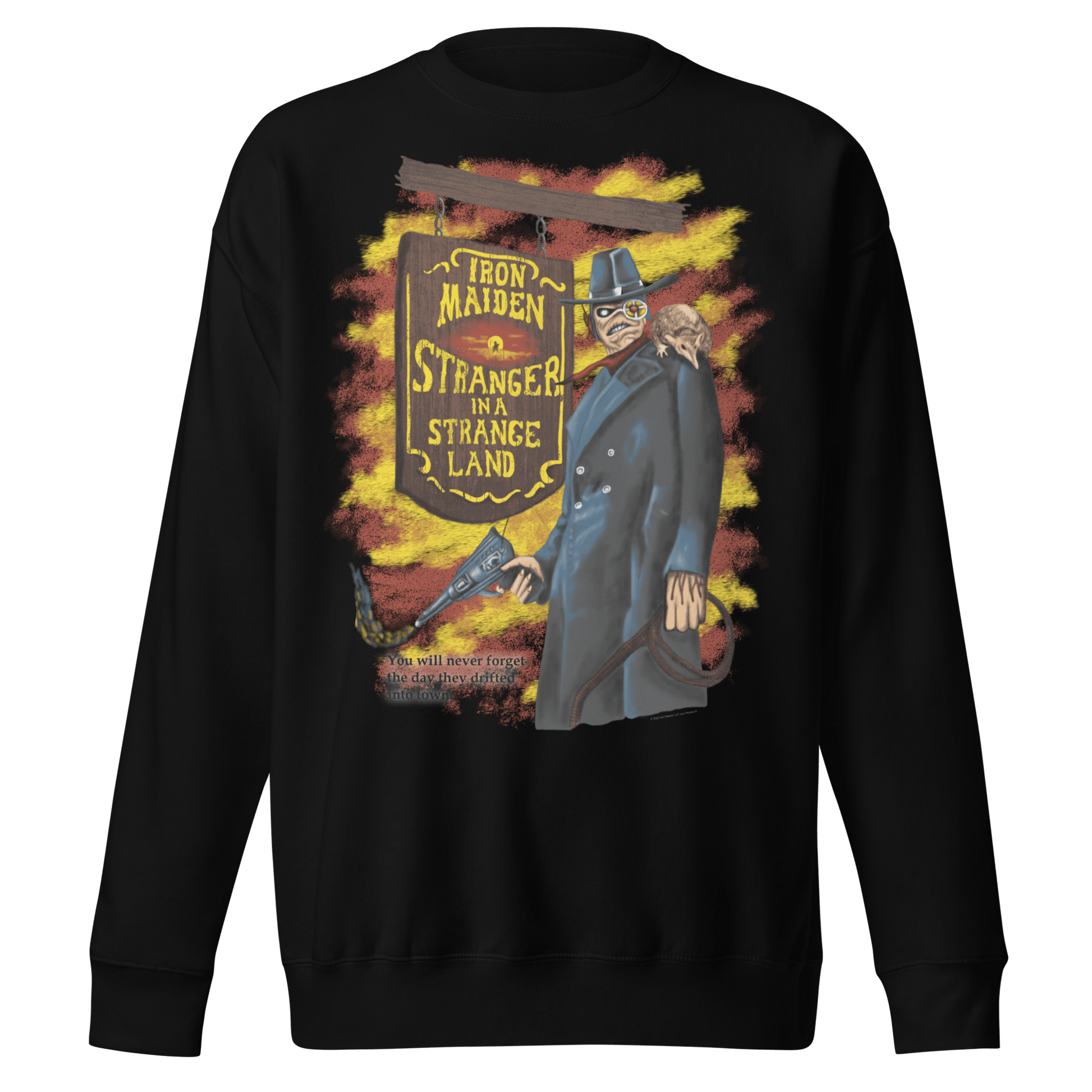 Iron Maiden Iron Maiden - Strange Land Texas 1987 Vintage Tour Sweatshirt