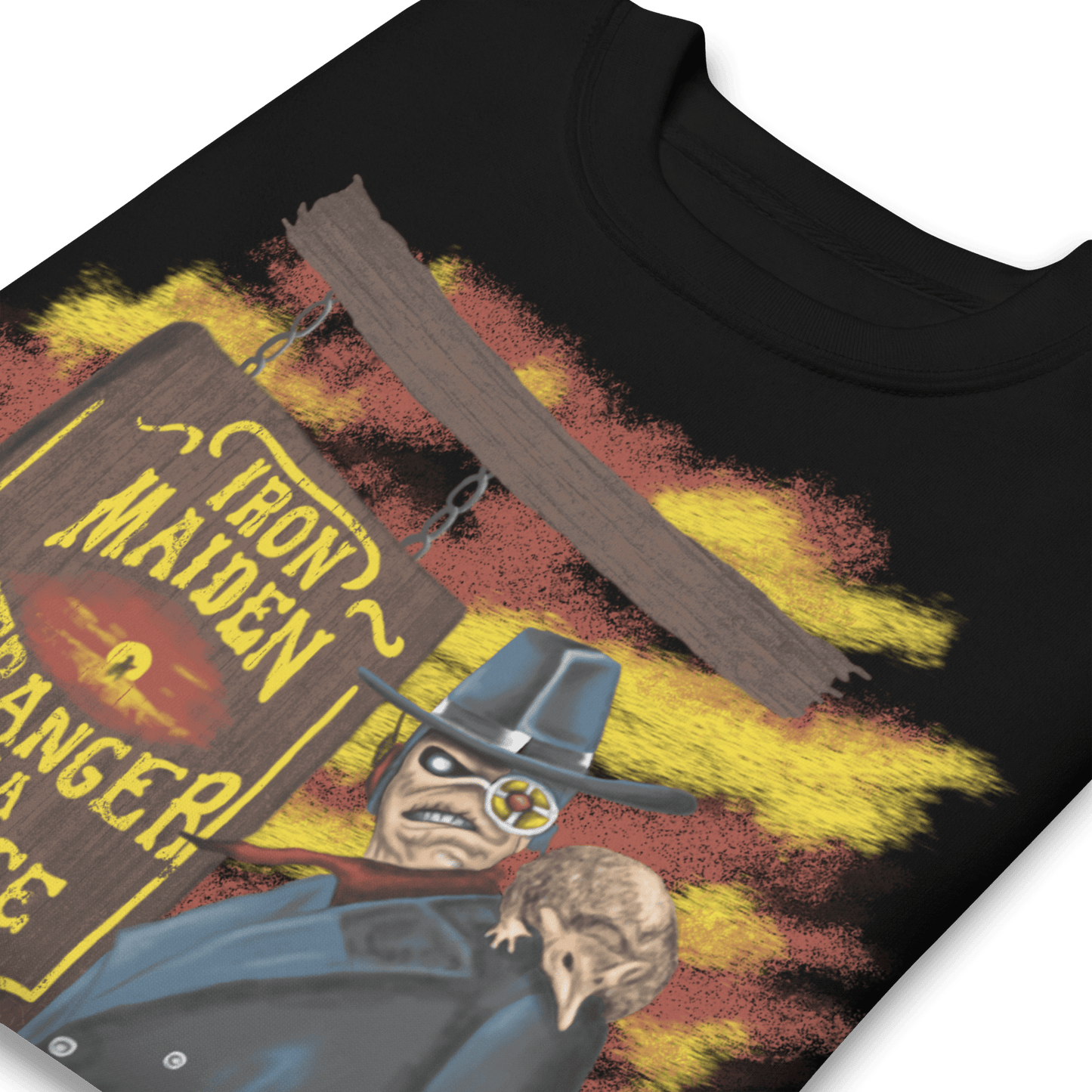 Iron Maiden Iron Maiden - Strange Land Texas 1987 Vintage Tour Sweatshirt