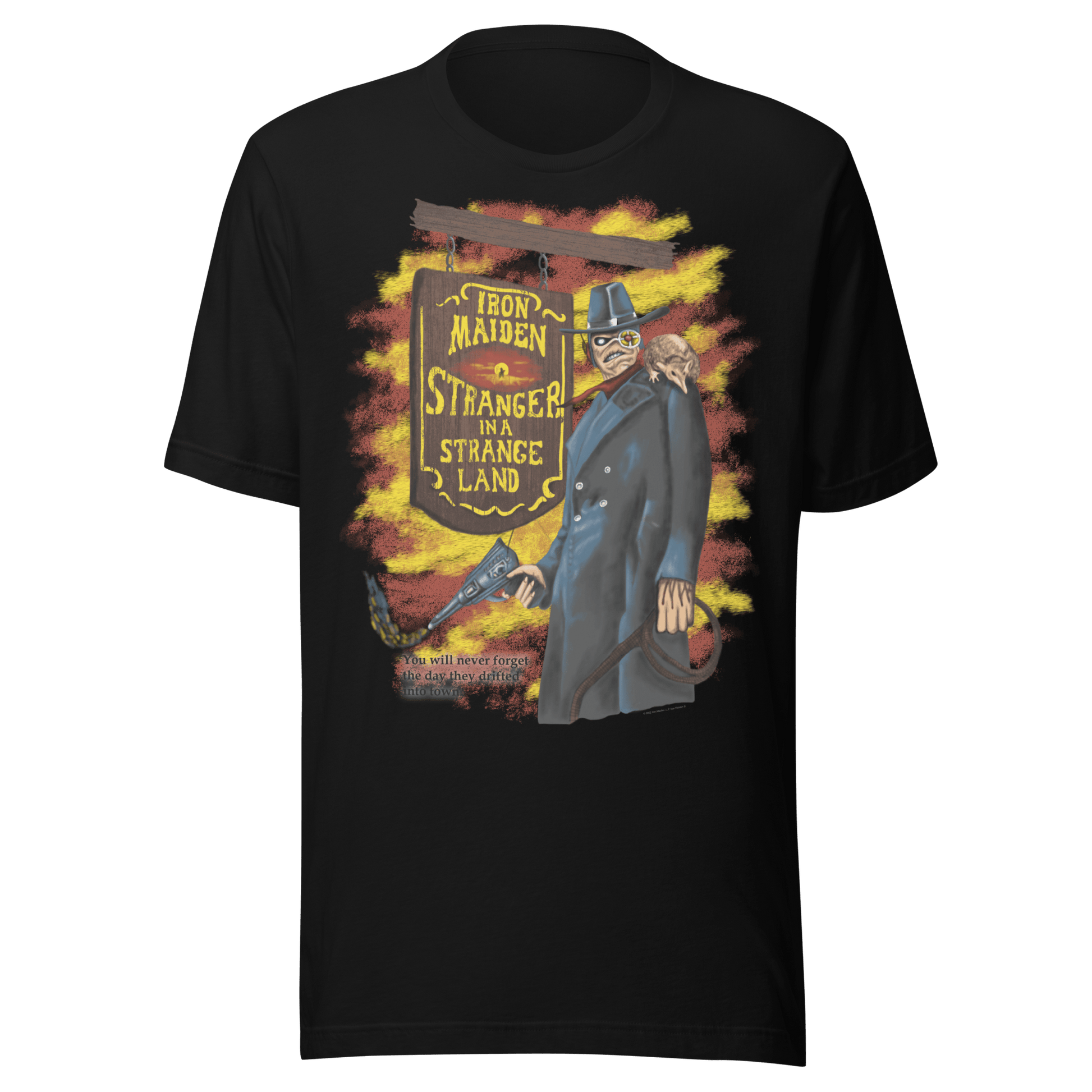 Iron Maiden Iron Maiden - Strange Land Texas 1987 Vintage Tour T-Shirt