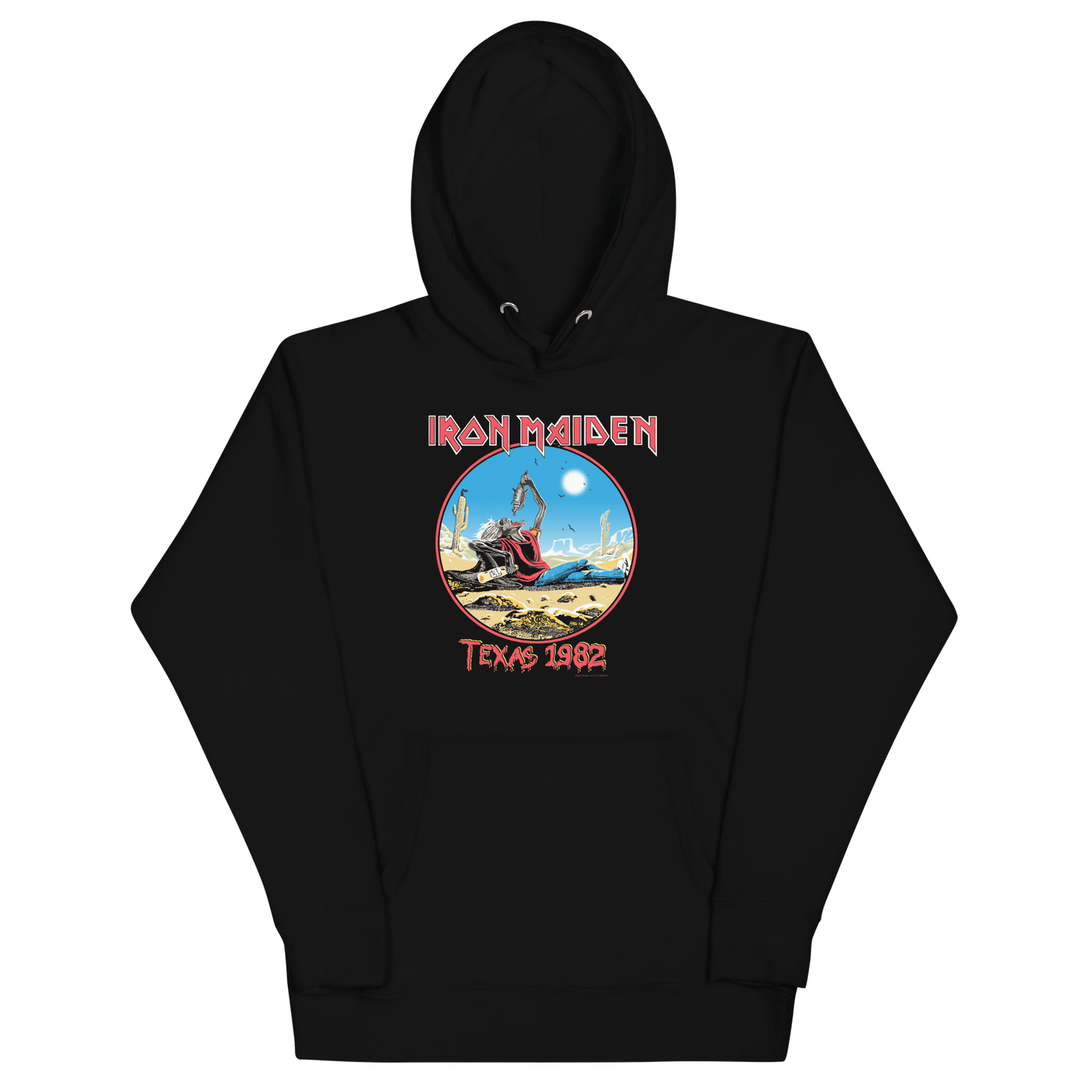 Iron Maiden Iron Maiden - Texas 1982 Vintage Tour Hoodie