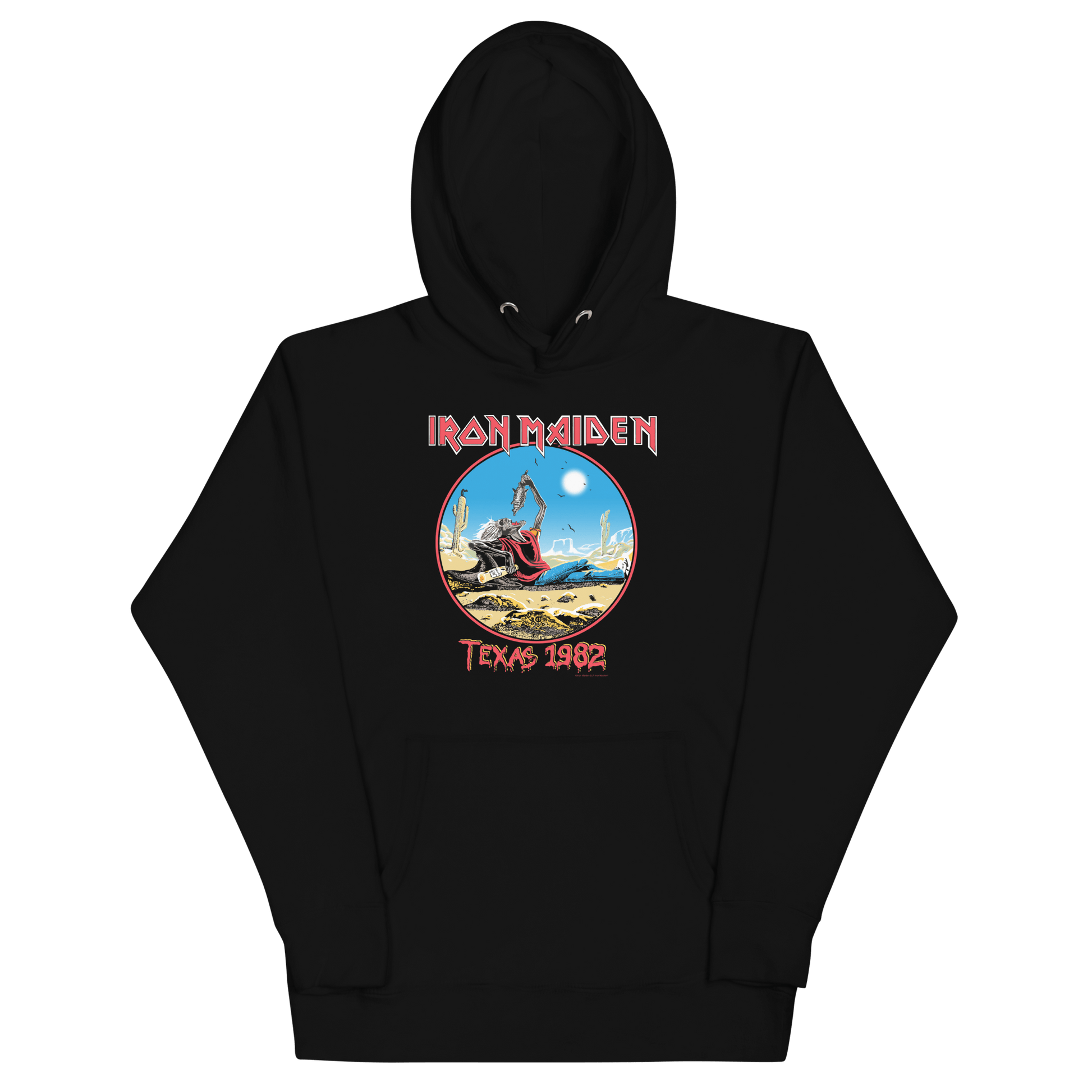 Iron Maiden Iron Maiden - Texas 1982 Vintage Tour Hoodie