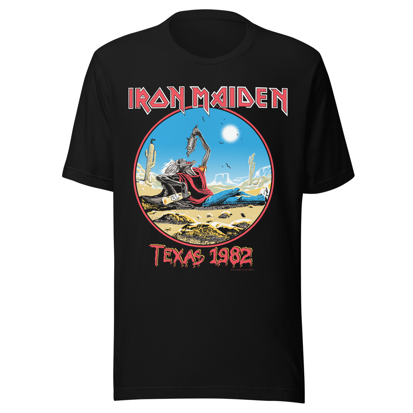Iron Maiden Iron Maiden - Texas 1982 Vintage Tour T-Shirt