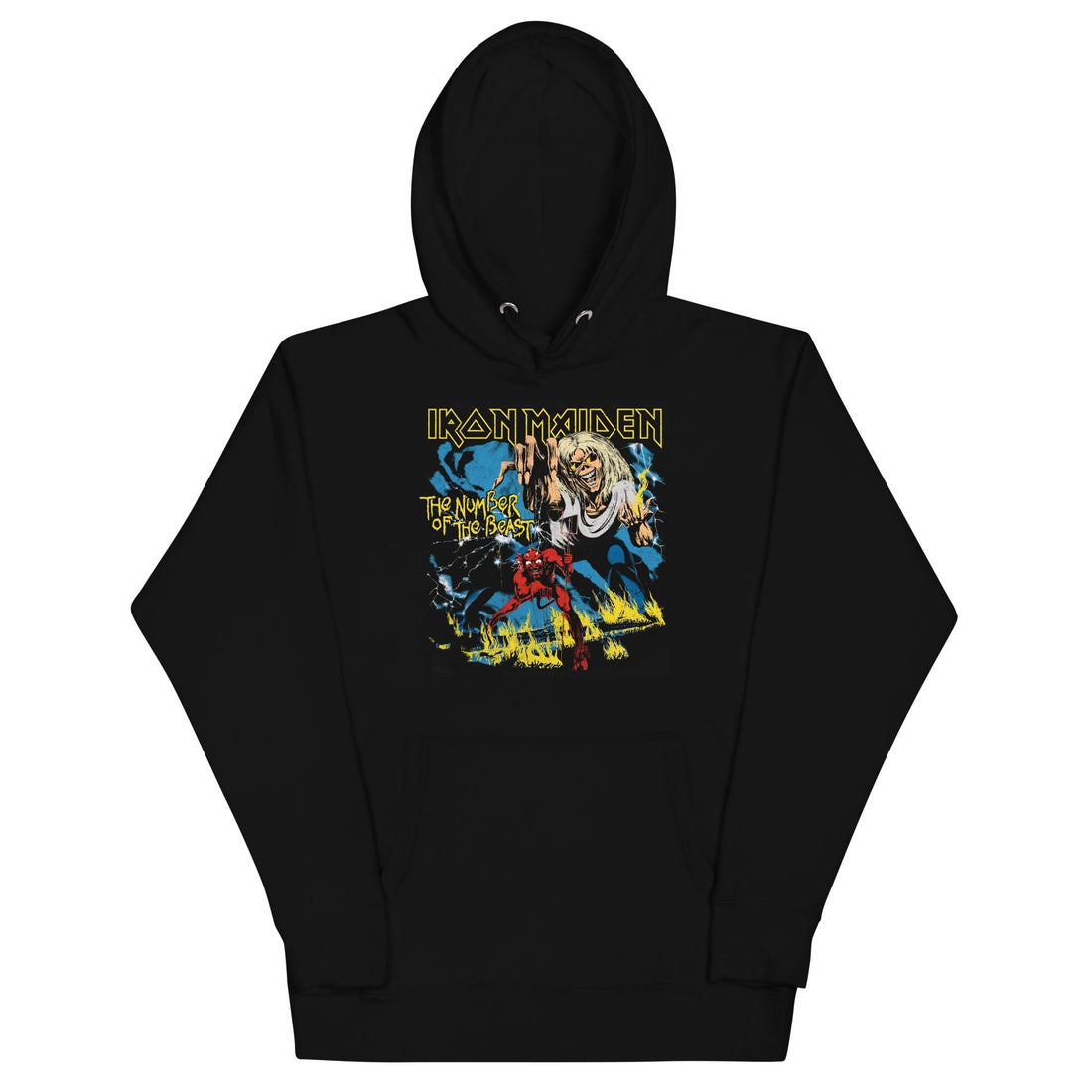 Iron Maiden - The Number of the Beast Hoodie IRON1003H | Rockabilia ...