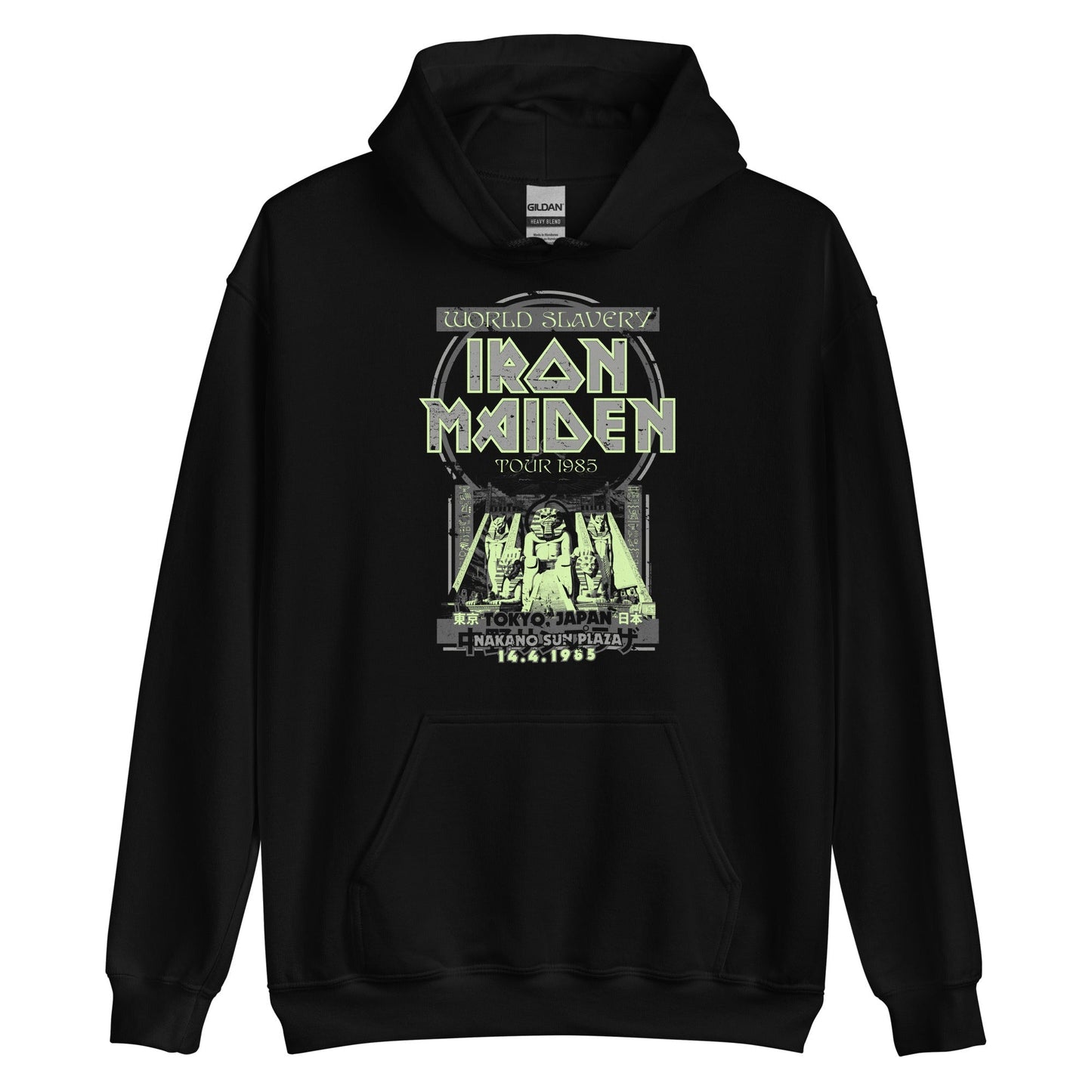 Iron Maiden Iron Maiden - Tokyo 85 Vintage Hoodie