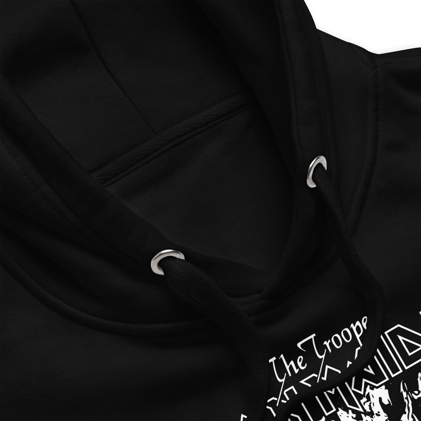 Iron Maiden Iron Maiden - Trooper Black and White Classic Hoodie