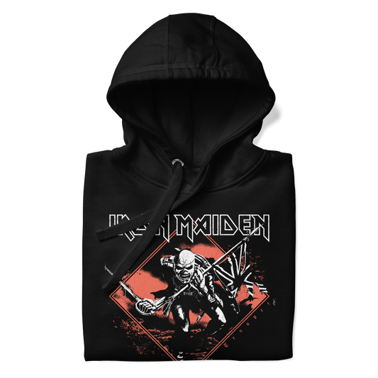 Iron Maiden Iron Maiden - Trooper Diamond Hoodie