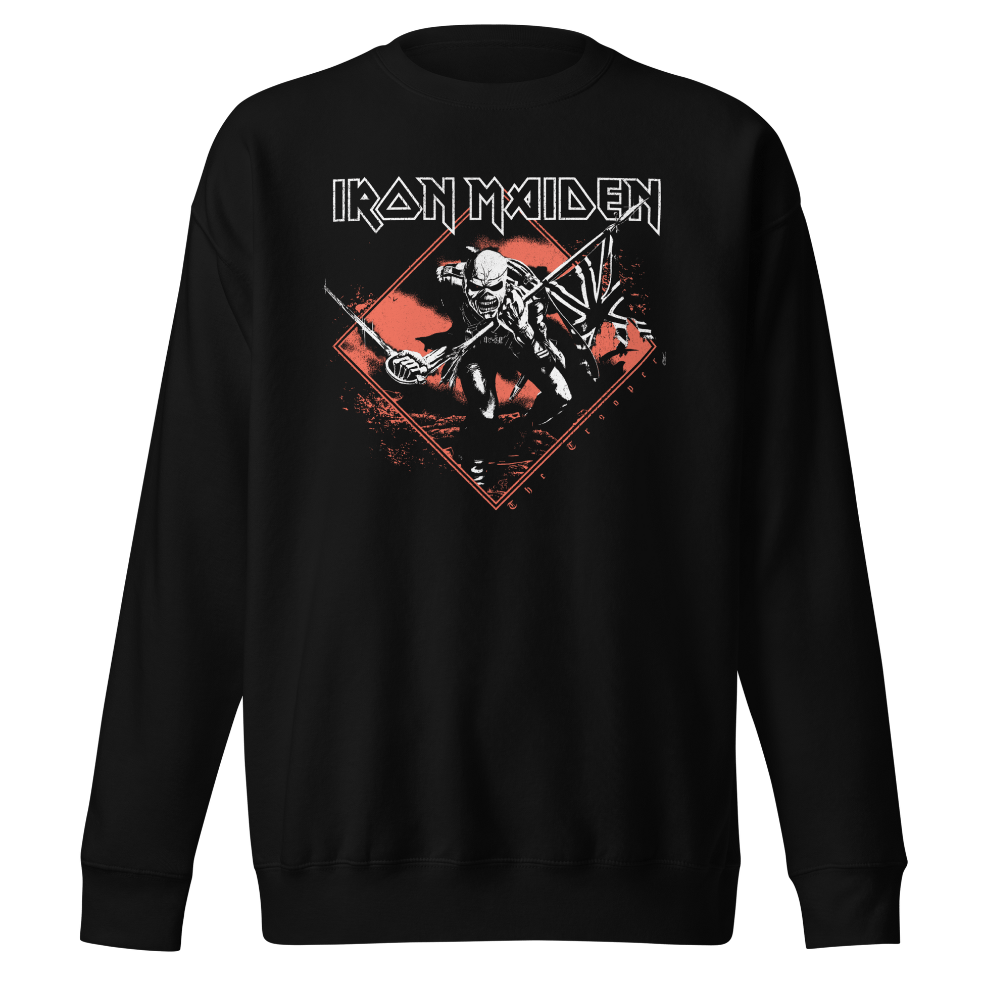 Iron Maiden Iron Maiden - Trooper Diamond Jumbo Print Sweatshirt
