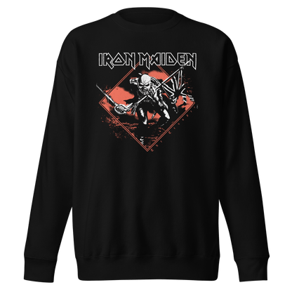 Iron Maiden Iron Maiden - Trooper Diamond Jumbo Print Sweatshirt