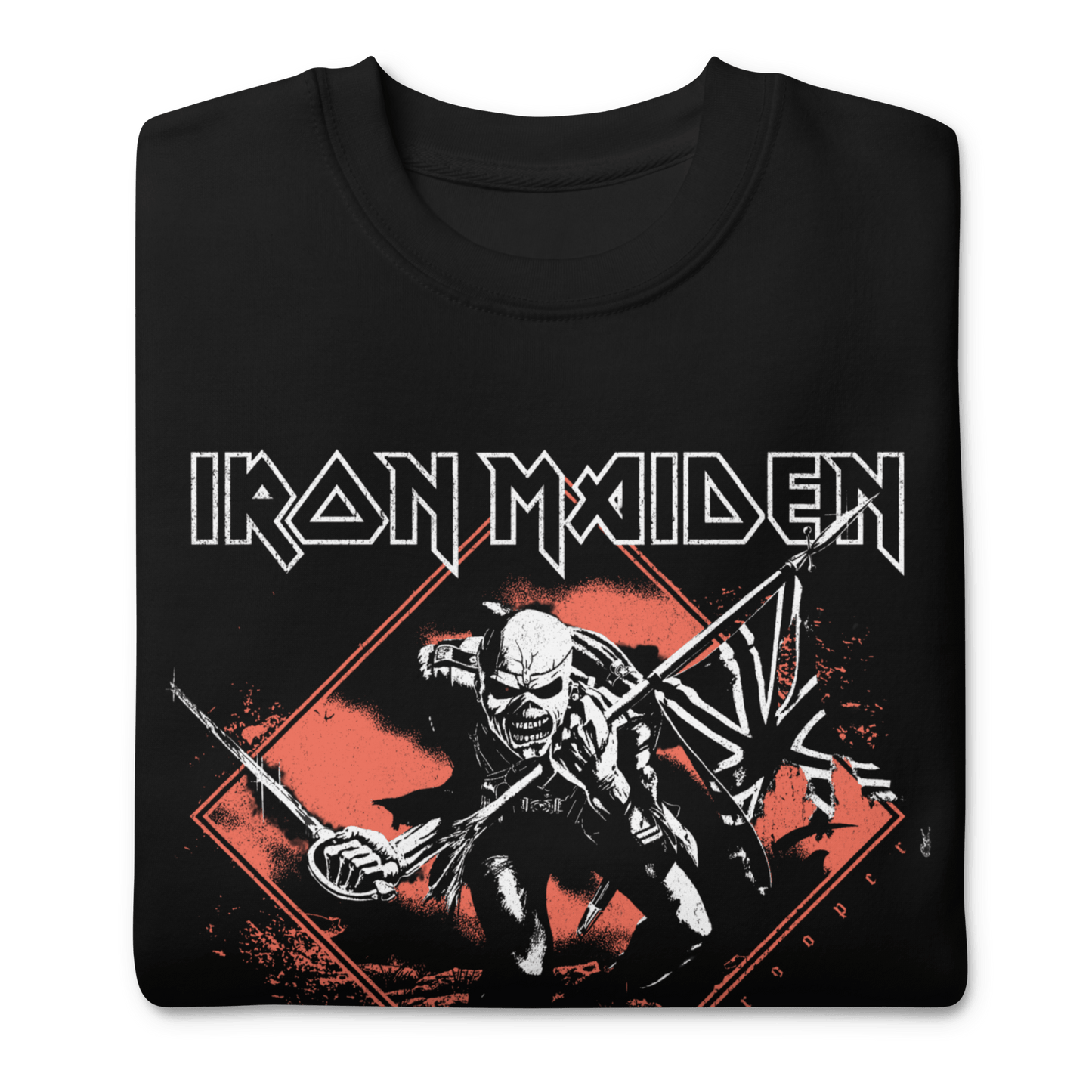 Iron Maiden Iron Maiden - Trooper Diamond Jumbo Print Sweatshirt