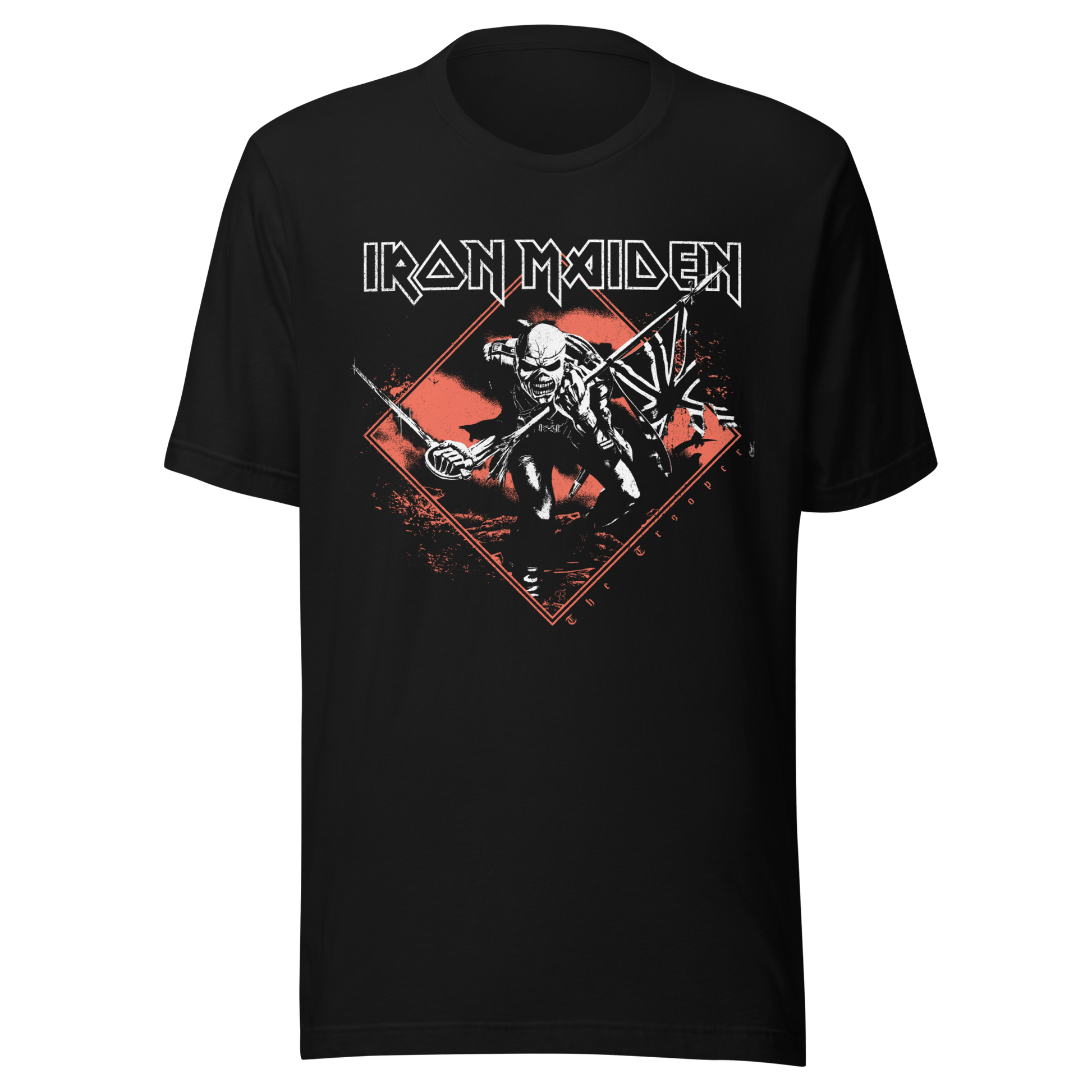 Iron Maiden Iron Maiden - Trooper Diamond Jumbo Print T-Shirt