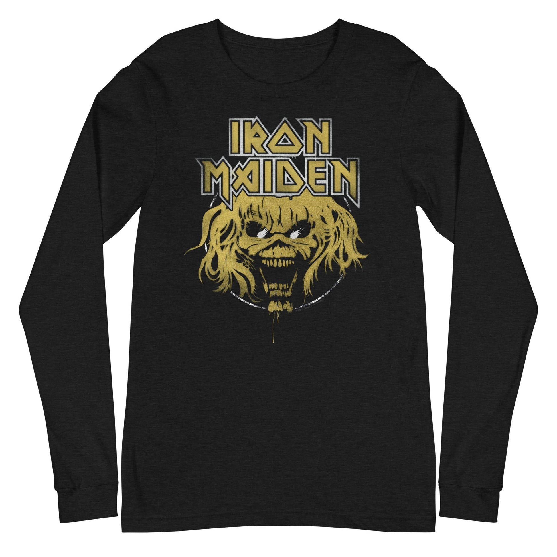 Iron Maiden Iron Maiden - Stacked Logo Long Sleeve T-Shirt