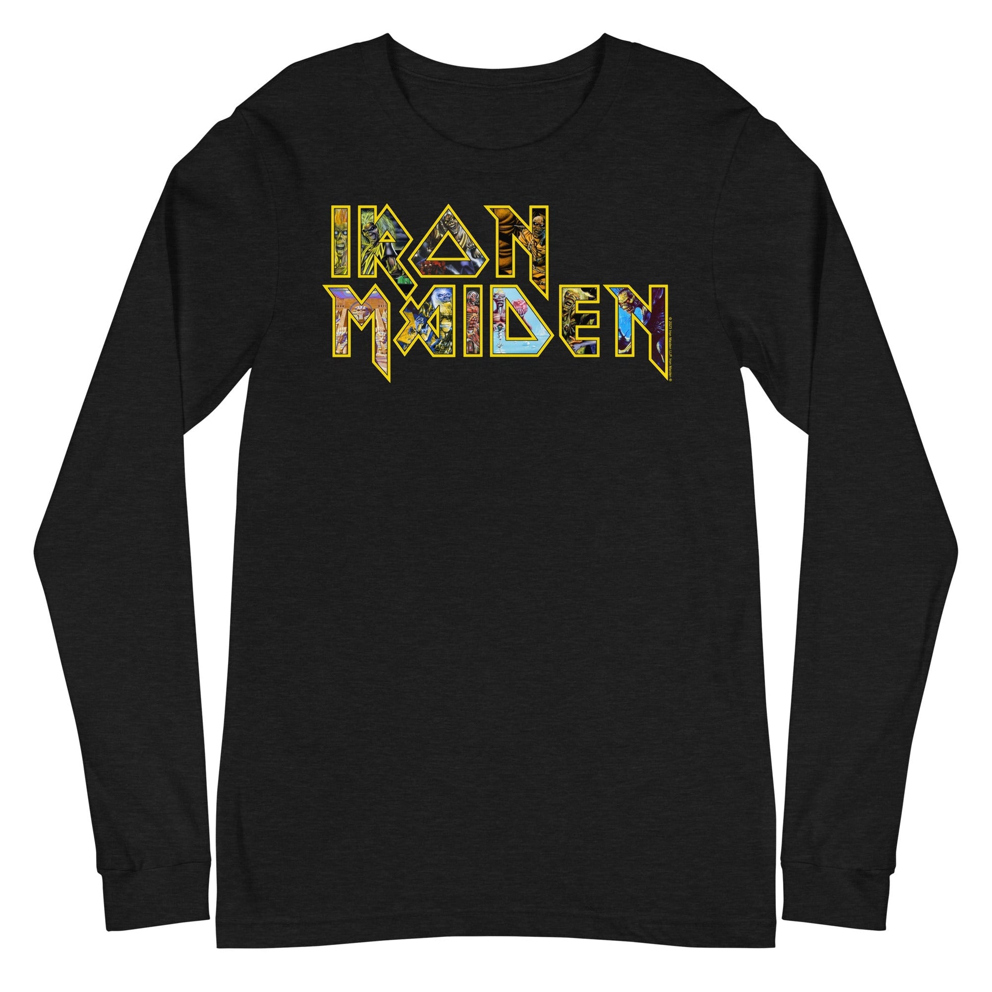 Iron Maiden Iron Maiden - Logo Eddie Long Sleeve T-Shirt