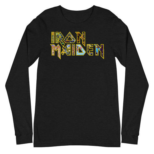 Iron Maiden Iron Maiden - Logo Eddie Long Sleeve T-Shirt
