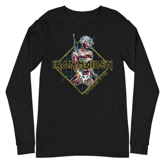 Iron Maiden Iron Maiden - Rhombus Long Sleeve T-Shirt