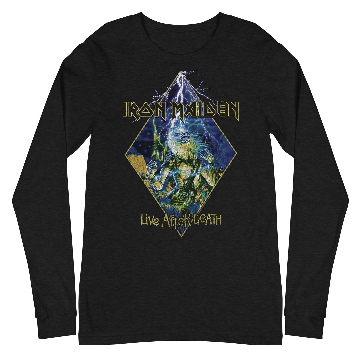 Iron Maiden Iron Maiden - Lightning Long Sleeve T-Shirt