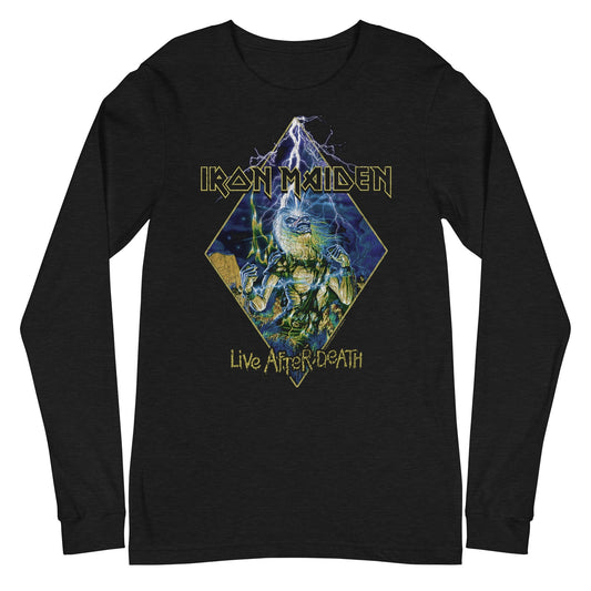 Iron Maiden Iron Maiden - Lightning Long Sleeve T-Shirt