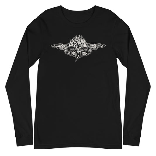 Janes Addiction Janes Addiction - Badge Logo Long Sleeve T-Shirt