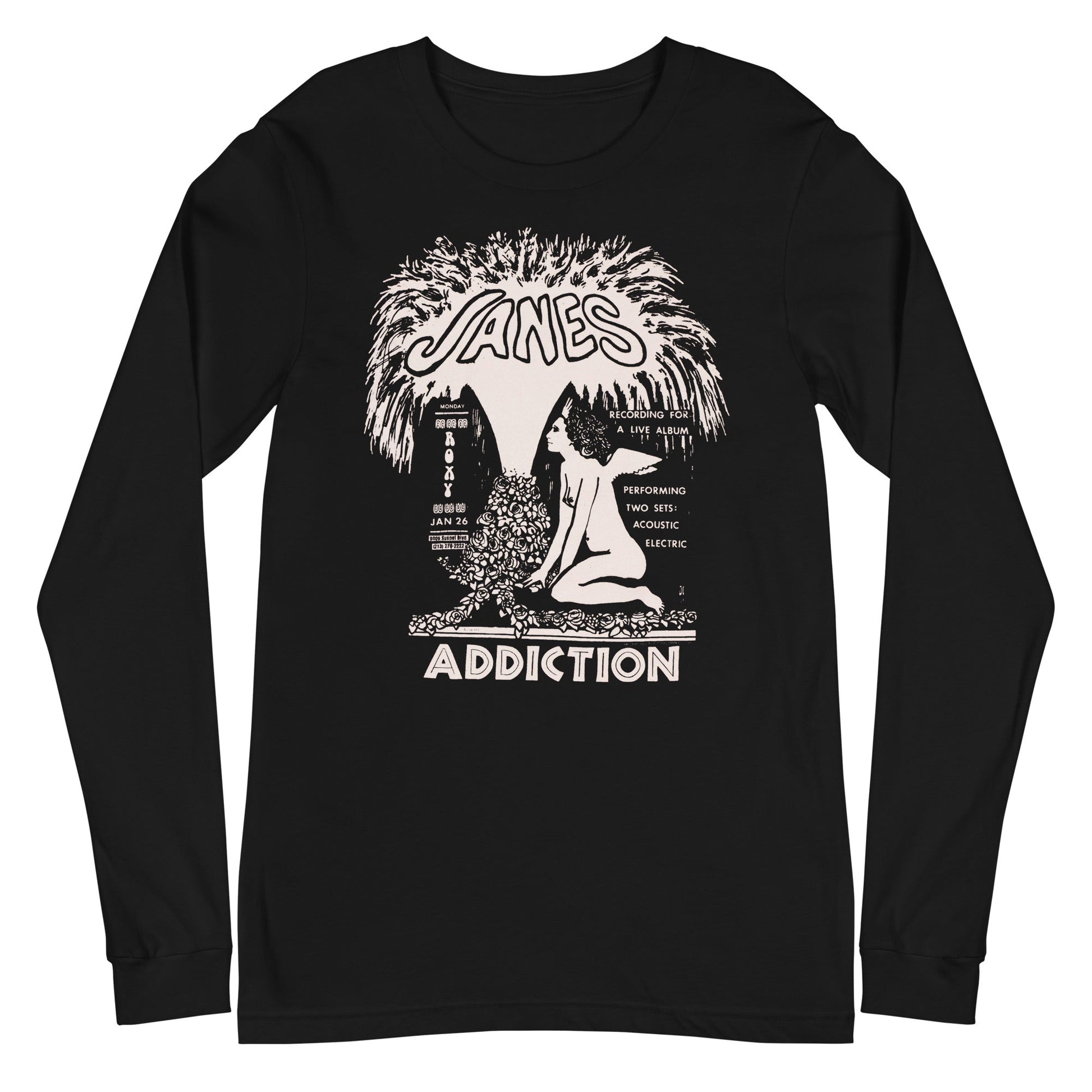 Janes Addiction Janes Addiction - Roxy Live Long Sleeve T-Shirt