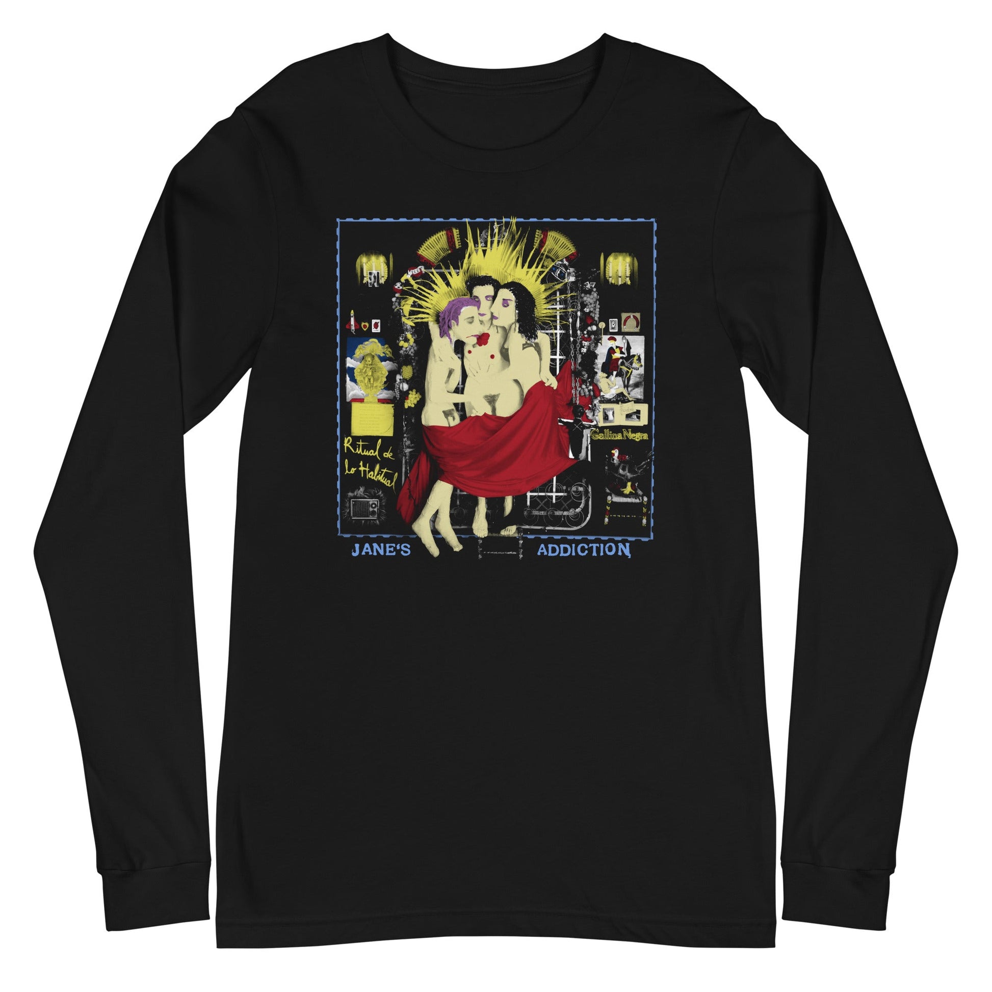 Janes Addiction Janes Addiction - Three Ladies Long Sleeve T-Shirt