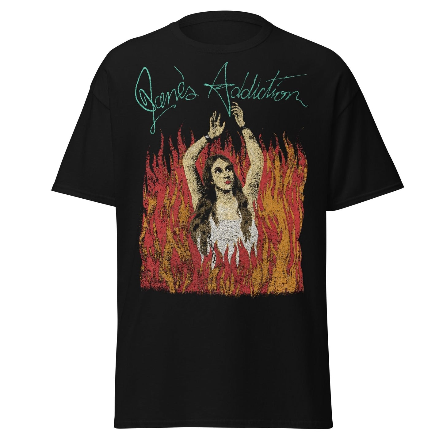 Janes Addiction Janes Addiction - Flames Jumbo Print T-Shirt