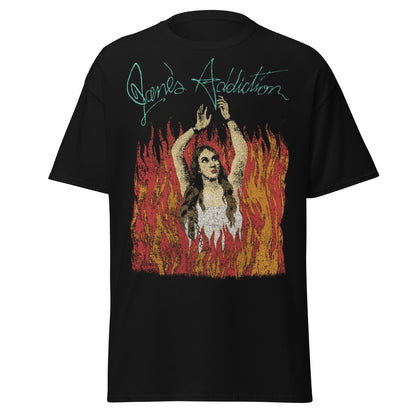 Janes Addiction Janes Addiction - Flames Jumbo Print T-Shirt
