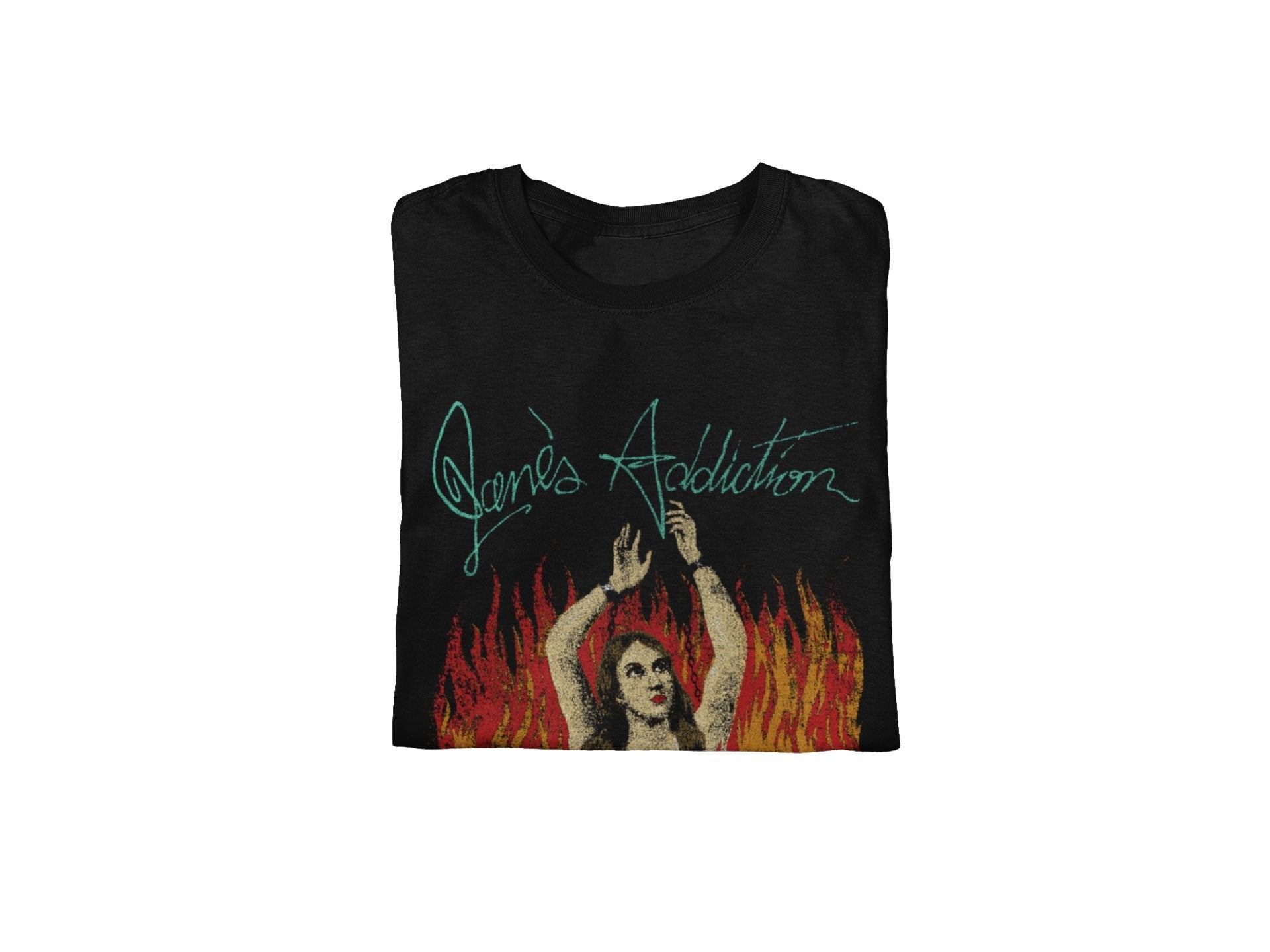 Janes Addiction Janes Addiction - Flames Jumbo Print T-Shirt