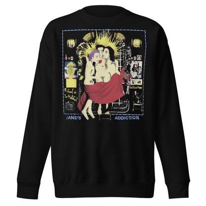 Janes Addiction Janes Addiction - Three Ladies Jumbo Print Sweatshirt