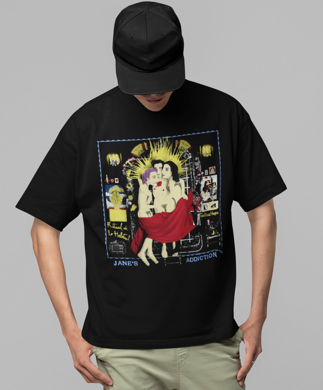 Janes Addiction Janes Addiction - Three Ladies Jumbo Print T-Shirt