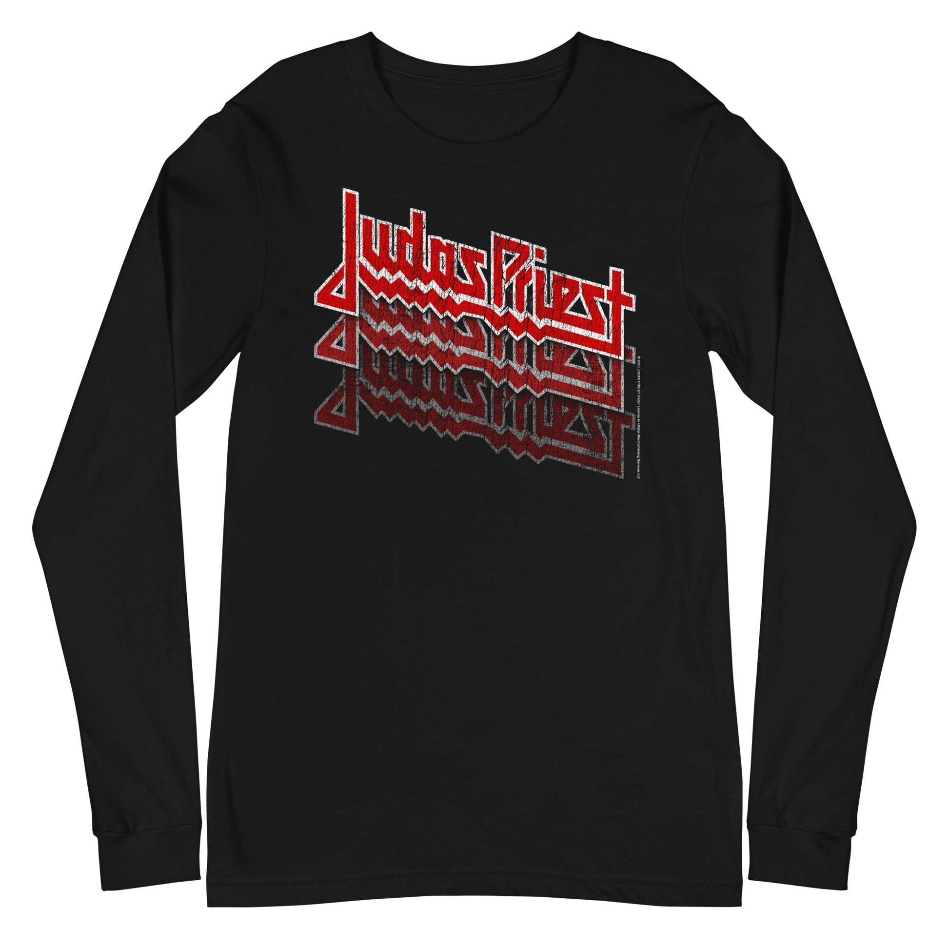 Judas Priest Judas Priest - Triple Vision Logo Long Sleeve T-Shirt
