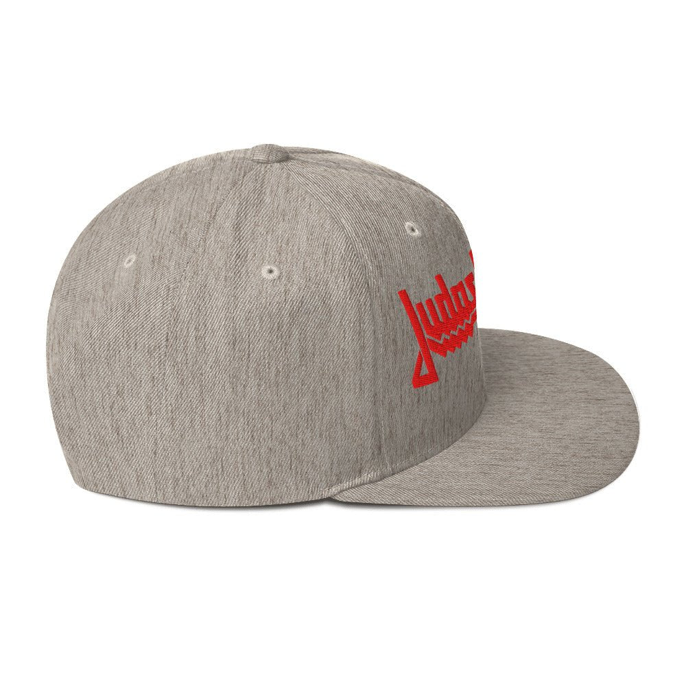 Judas Priest Judas Priest - Electric Logo Grey Snapback Hat