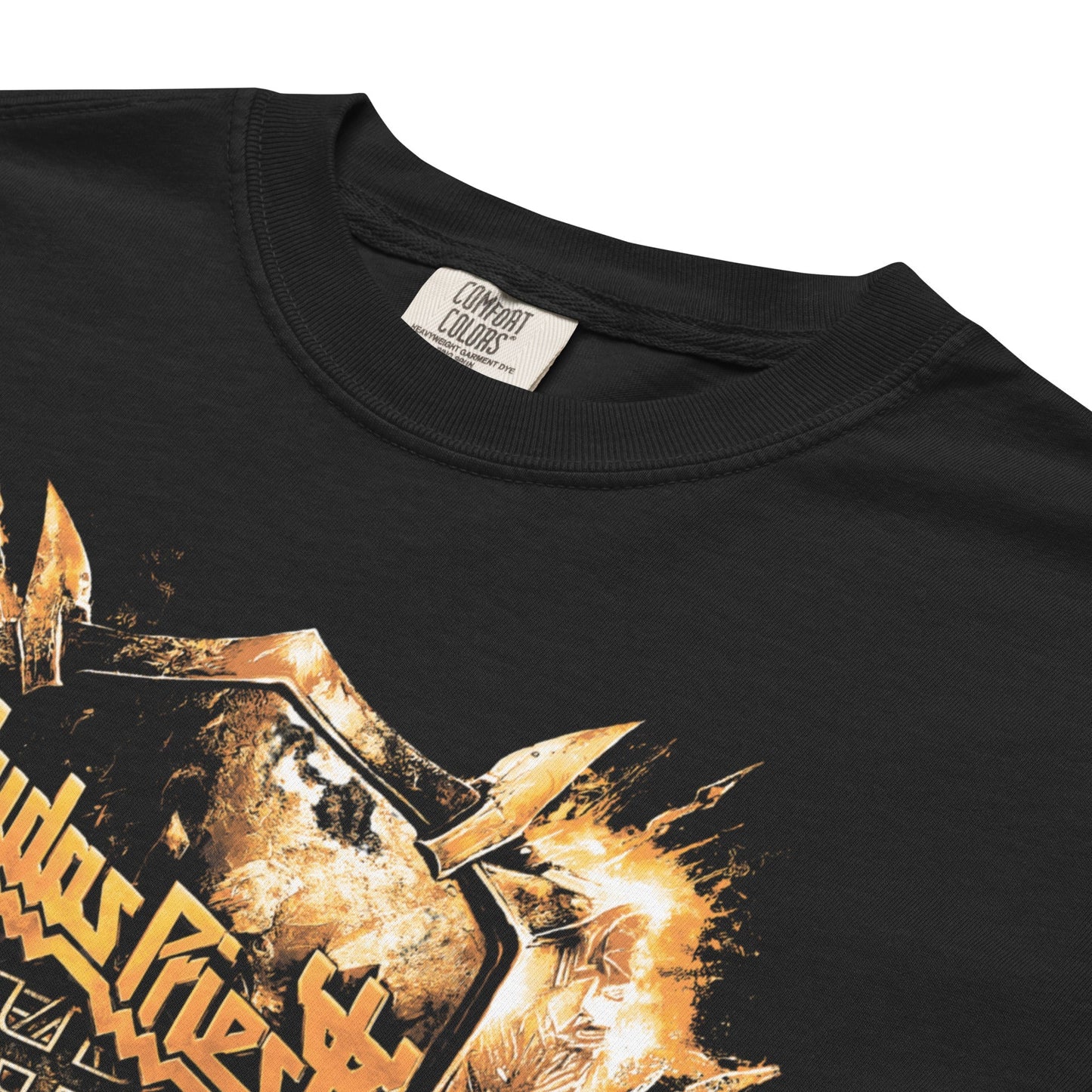 Judas Priest Judas Priest - Panic Attack Mineral Wash T-Shirt