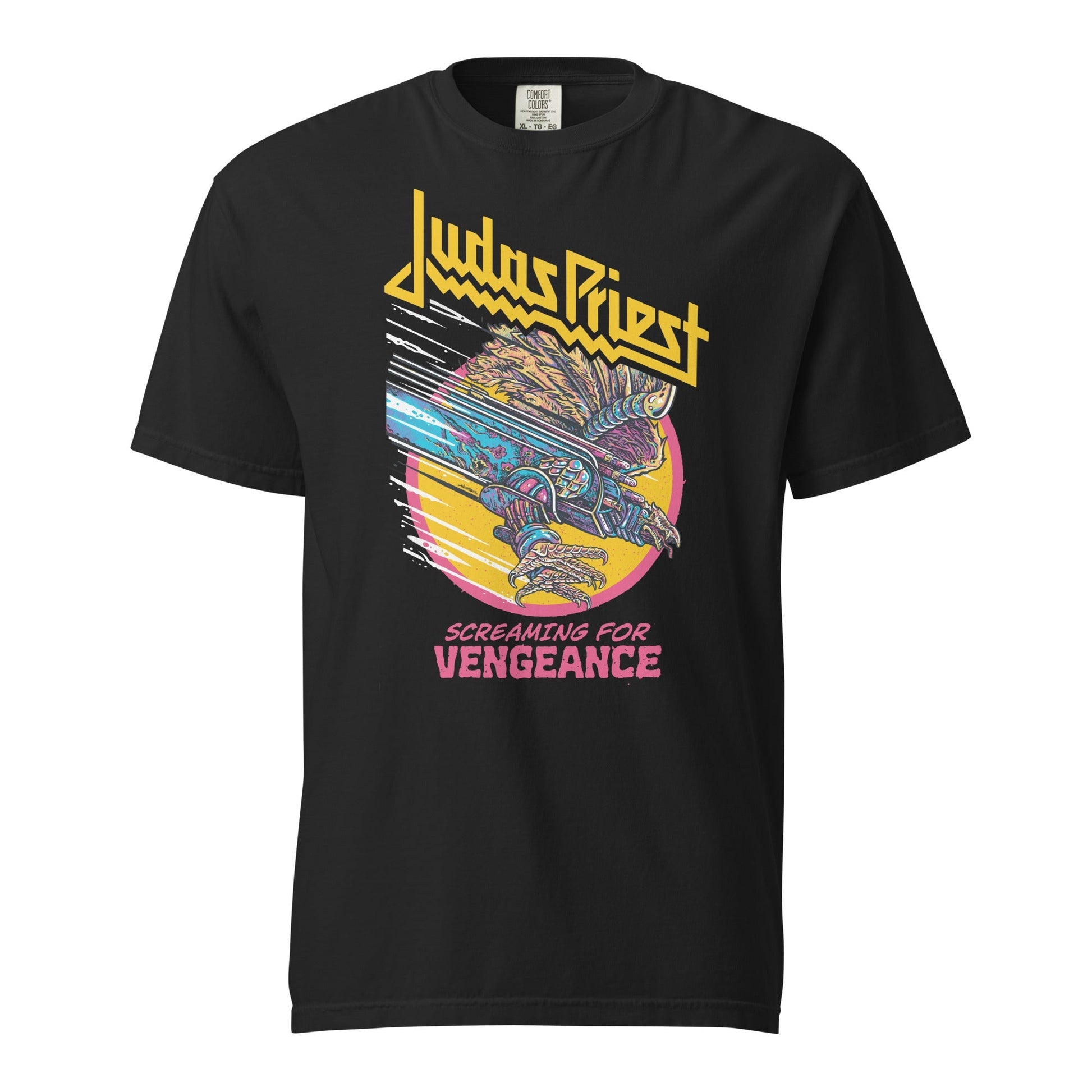 Judas Priest Judas Priest - 8th Studio Album Mineral Wash T-Shirt