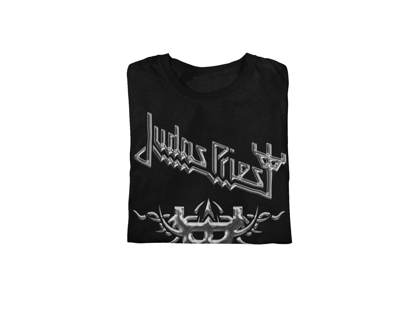 Judas Priest Judas Priest - Liquid Metal Logo Jumbo Print T-ShirtT-Shirt