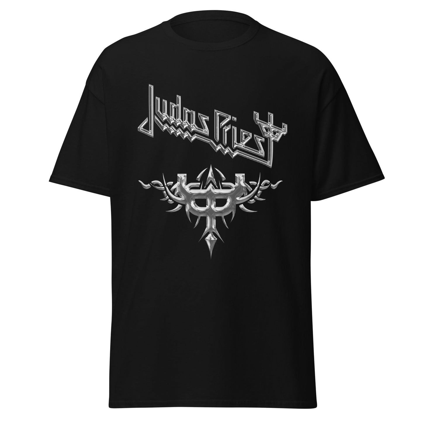 Judas Priest Judas Priest - Liquid Metal Logo Jumbo Print T-ShirtT-Shirt