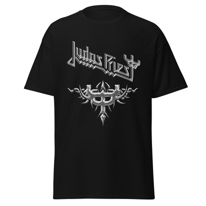 Judas Priest Judas Priest - Liquid Metal Logo Jumbo Print T-ShirtT-Shirt