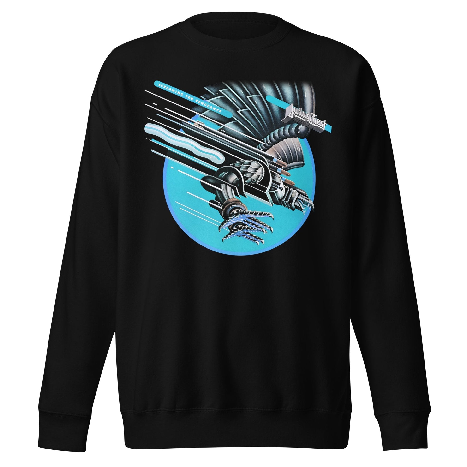 Judas Priest Judas Priest - Neon Screaming Jumbo Print Sweatshirt