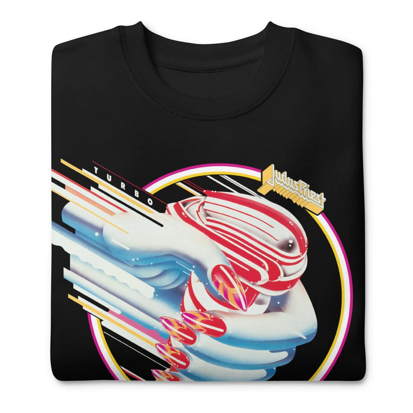 Judas Priest Judas Priest - Turbo Hand Jumbo Print Sweatshirt