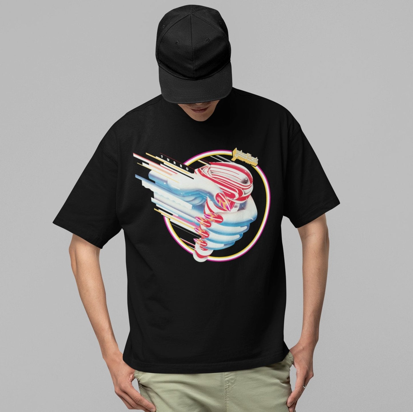 Judas Priest Judas Priest - Turbo Hand Jumbo Print T-Shirt