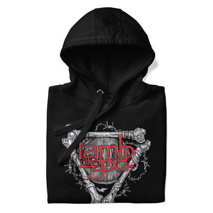 Lamb of God Lamb of God - Bones Classic Hoodie
